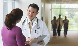 Médico y paciente