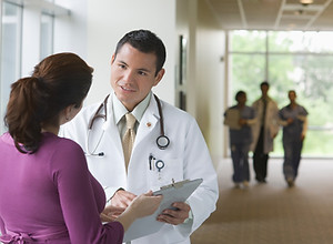 Doctor Consulting Patient