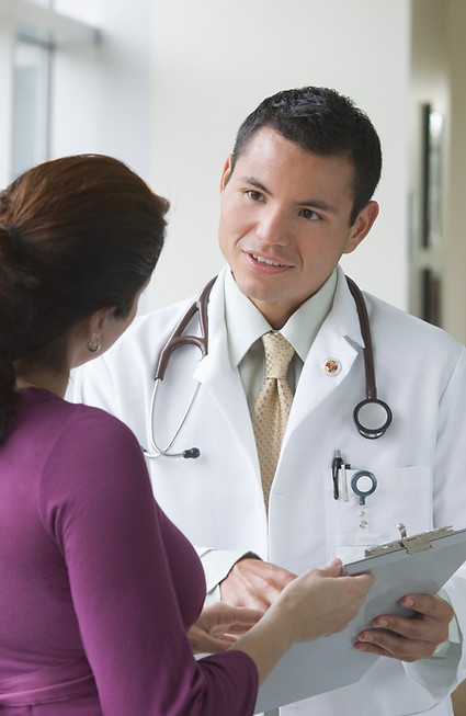 Doctor Consulting Patient
