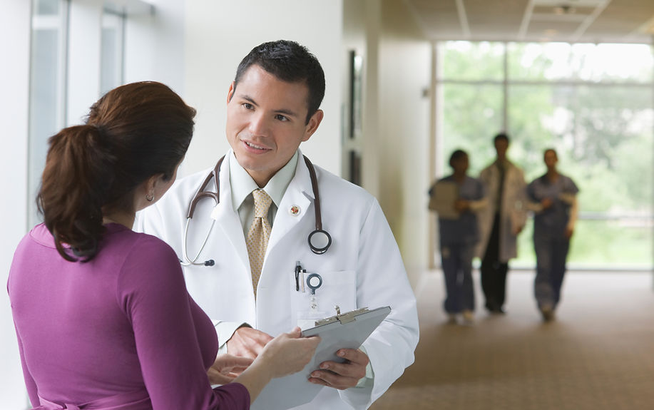Doctor Consulting Patient