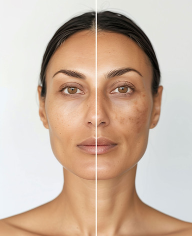 Face Before and After