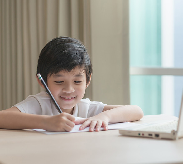 Child Writing Notes