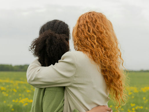 Women Hugging