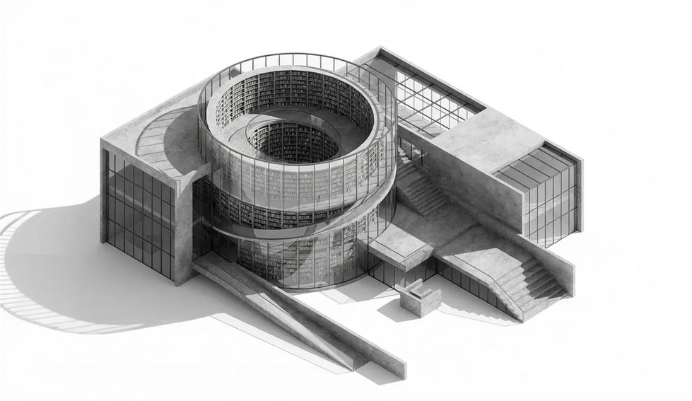 Modern Circular Library