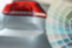 Muestras de color del coche