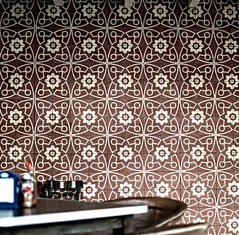 Flower Patterned Wall