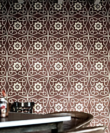 Flower Patterned Wall