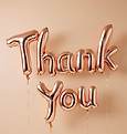 Thank You Balloons