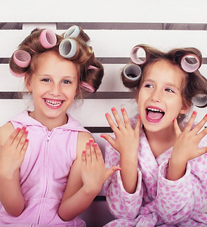 Girls With Curlers