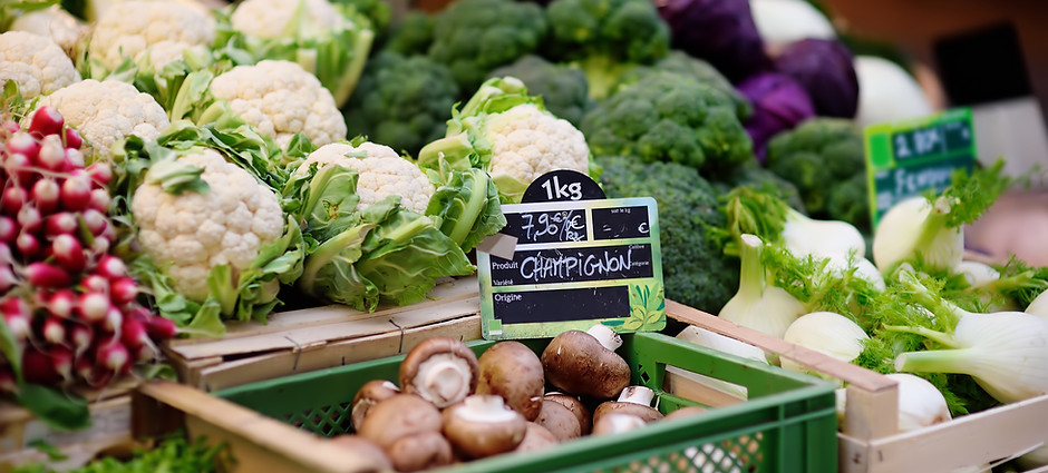 Fresh Vegetables for Sale