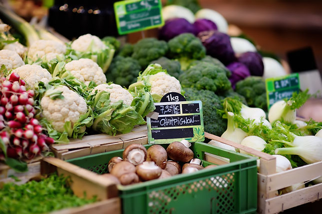 Fresh Vegetables for Sale