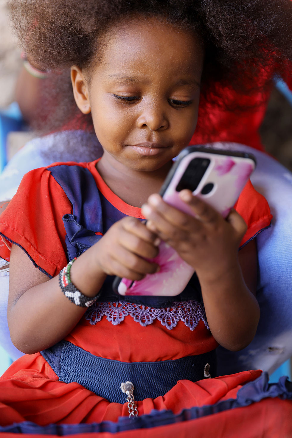 Playing with Mobile Phone