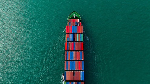 Cargo Ship Aerial