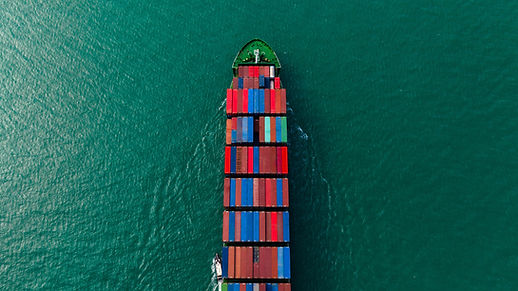 Cargo Ship Aerial