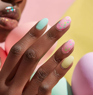 Easter Eggs and Manicure 