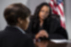 Judge in Courtroom
