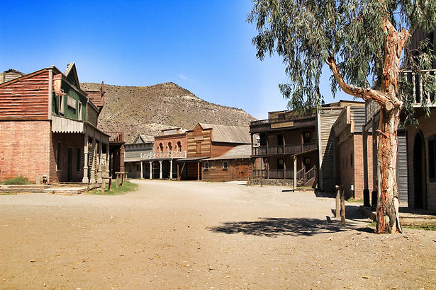 Western Town Setting