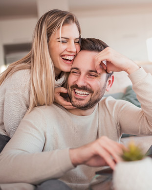 Couple at Home