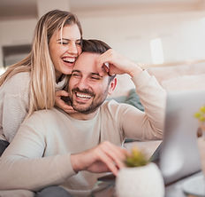 Couple at Home