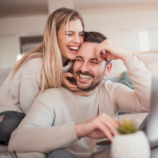 Couple at Home
