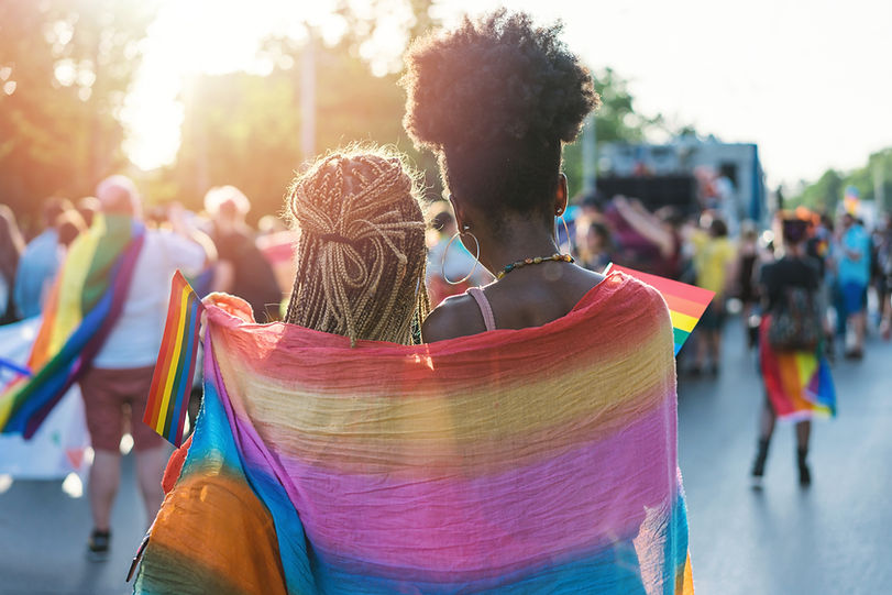 Pride Parade Scene