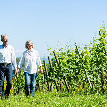 Walking Through Fields