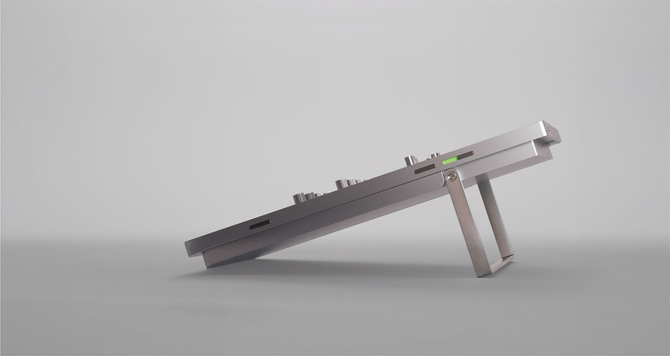 Sleek Keyboard Side View