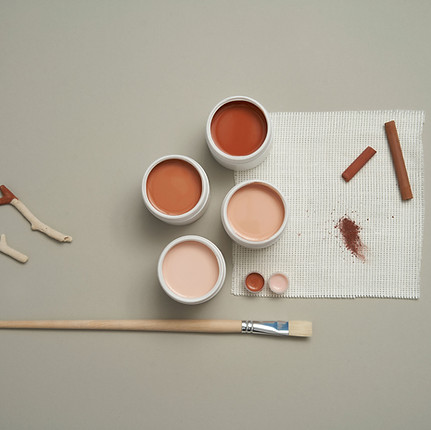 Paints and Brush