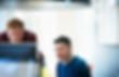 Office Teamwork Focus