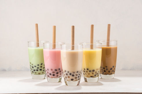 Colorful Bubble Teas