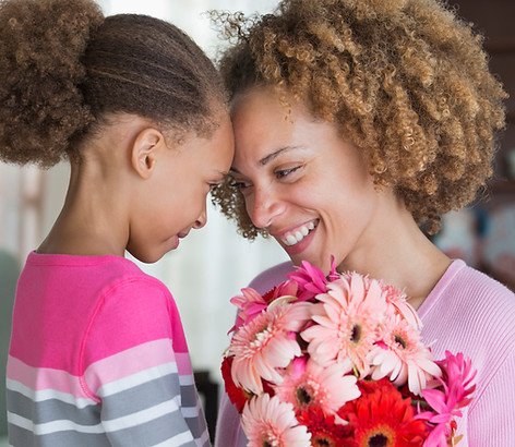 Recieving Flowers