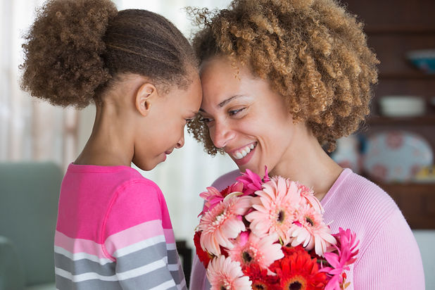 Recieving Flowers