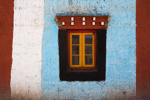 Colorful Window Frame