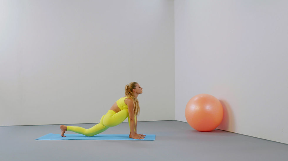 Rutina de estiramientos de yoga