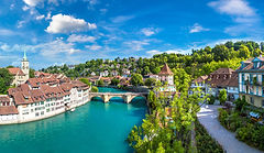 Oldtown with river