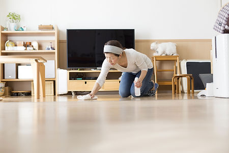 Cleaning the Floor