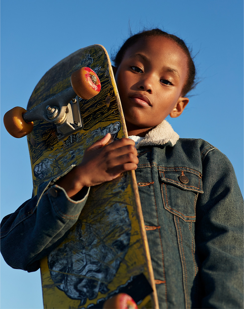 Child With Skateboard