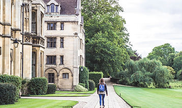 Student Walking Campus