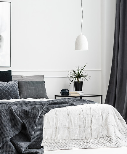 Gray Theme Bedroom