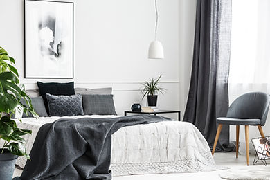 Dormitorio Temático Gris