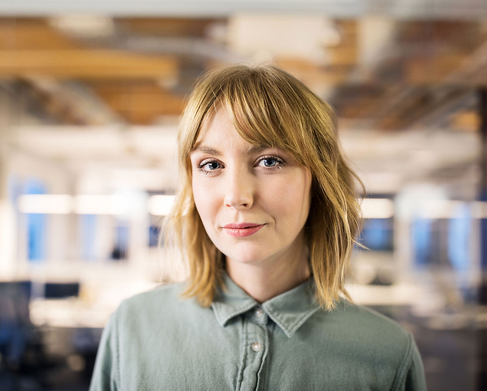Woman In Office