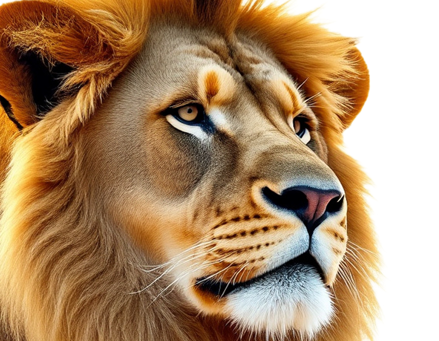 Majestic Lion Portrait