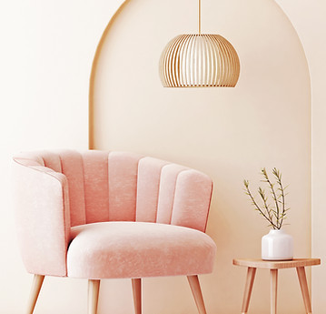 Pink Living Room