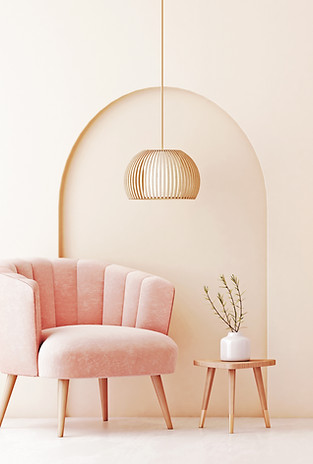 Pink Living Room