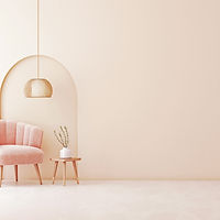 Pink Living Room