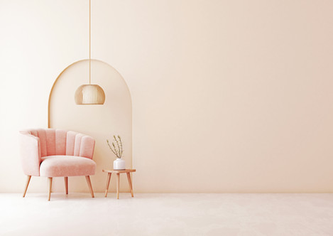 Pink Living Room