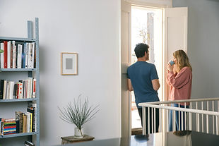 Couple Staying Home