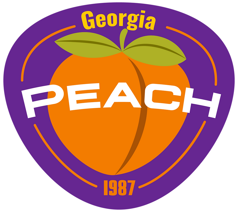 Georgia Pfirsich-Logo