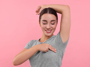 Smiling Woman Posing