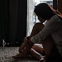 Una ragazza triste